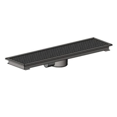 Öztiryakiler YER IZGARASI TAVALI ORTADAN SIFONLU -ONDEN CIKISLI Q70 PIK 940*290 (7961.09429.7O3)