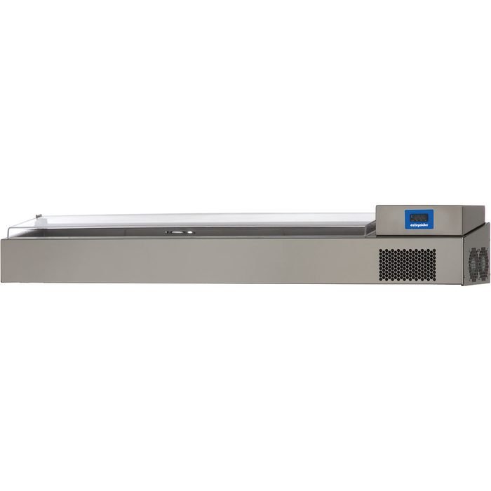 Öztiryakiler PZC 54 ALCAK PLEXIGLASS KAPAKLI PIZZA HAZIRLIK UNITESI (79E3.PZC54.L0)