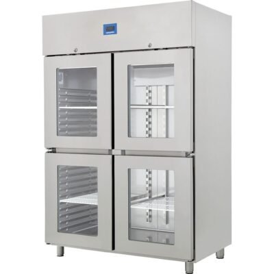 Öztiryakiler GN 1200 NMV IKI CAM KAPILI BUZDOLABI 430 K TIP (79K4.12NMV.01)