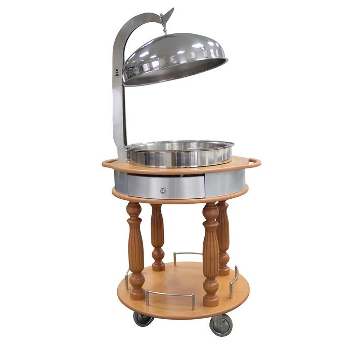 Öztiryakiler CHAFING DISH SERVIS ARABASI Ø60 (7EKO.PS920.00)