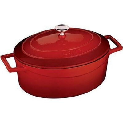 Öztiryakiler LAVA Oval Tencere. Ölçü 23x29cm.  – Kırmızı LV O TC 29 K1 R (8130.0TC29.K1K)