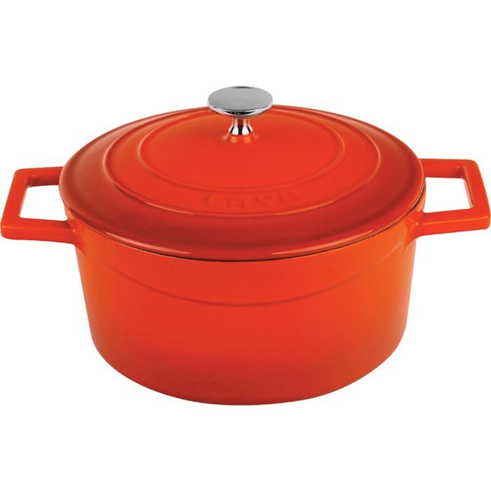 Öztiryakiler LAVA Yuvarlak Tencere. Çap(Ø)20cm. - Turuncu LV Y TC 20 K1 O (8130.YTC20.K1T)