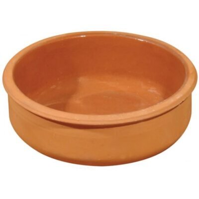 Öztiryakiler GUVEC YARIM SIRLI CAP 7,5 CM H : 2,5 CM ISG100 (8151.ISG10.00)