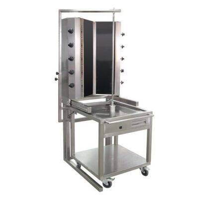 Öztiryakiler DONER OCAGI GAZLI ALTTAN MOTOR CIFTLI 55GUD-V MODEL (8859.GUD55.V0)