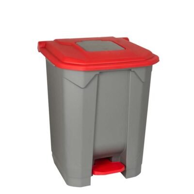 Öztiryakiler PEDALLI COP KONTEYNER ILAVE UST KAPAKLI 30 LT  GRI (8893.UP206.00)