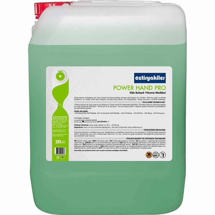 Öztiryakiler POWER HAND PRO 20 L (20,60 kg) bidon (8899.P1001.20)