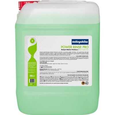 Öztiryakiler POWER RINSE PLATIN  BULAŞIK MAKİNESİ PARLATICISI (ÇOK SERT SULAR İÇİN)  20 L (8899.P1003.20P)