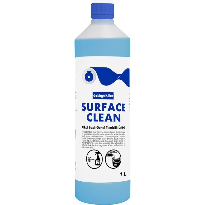 Öztiryakiler SURFACE CLEAN 1 L (0,98 kg) yuvarlak şişe (8899.P1012.01)