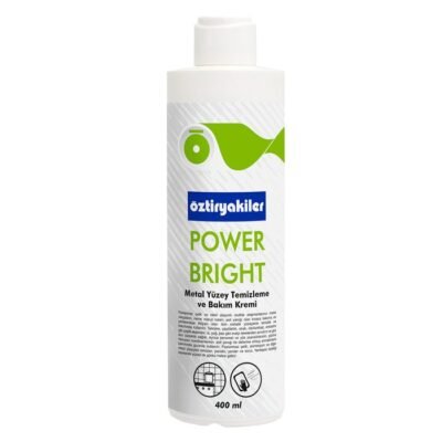 Öztiryakiler POWER BRIGHT METAL YÜZEY TEMİZLEME VE BAKIM KREMİ 400 ML (8899.P1031.04)