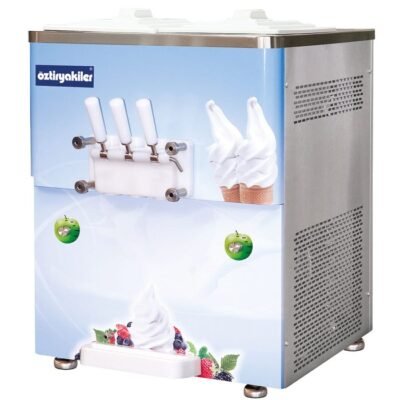 Öztiryakiler DONDURMA MAKINASI SET USTU 3 KOLLU 2x6LT OEF2500 (8919.OEF25.00)