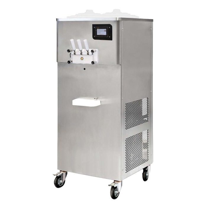Öztiryakiler DONDURMA VE FROZEN YOGURT MAKINASI UC KOLLU POMPALI KARISTIRICILI 2x11 LT OEF4000APS (8919.OEF40.APS)