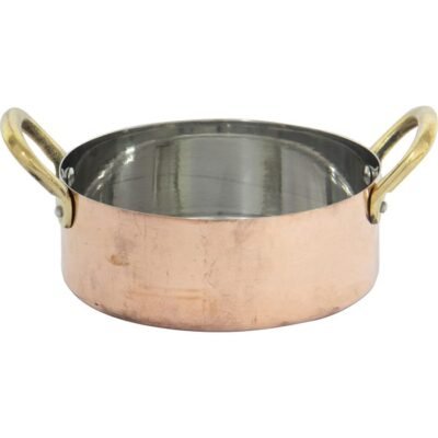 Öztiryakiler GURMEAID SOS TENCERESİ DIŞI BAKIR İÇİ PASLANMAZ ÇELİK 11×4,5 CM (9130.91203.11)