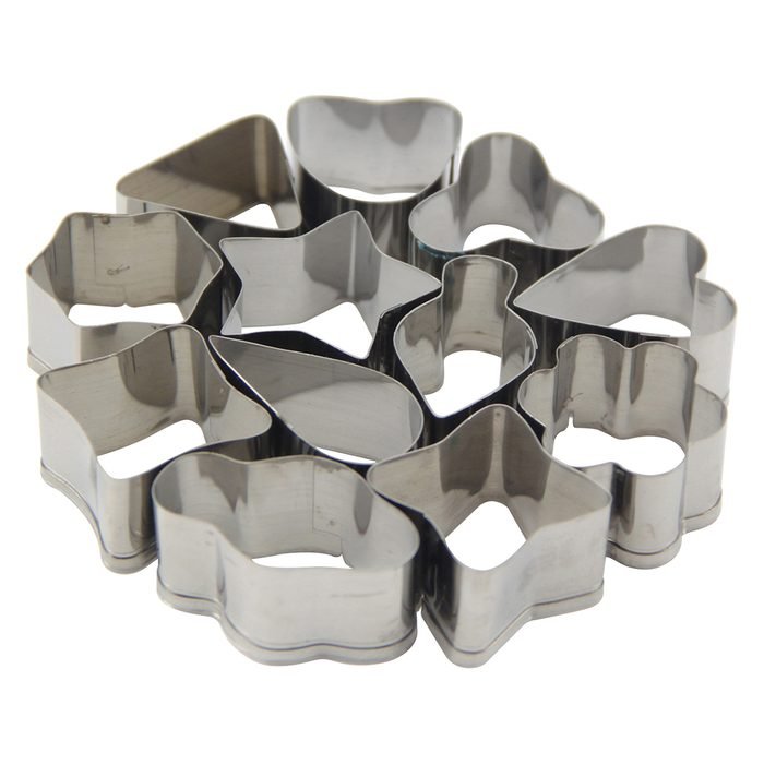 Öztiryakiler GURMEAID PASTA KESICI 12 PARCA GEOMETRI (9350.GEO12.PC)