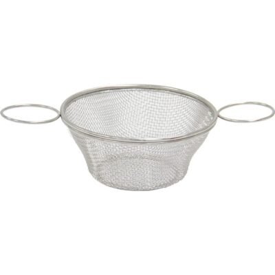 Öztiryakiler GURMEAID SUNUM SEPETİ PASLANMAZ ÇELİK DİP SOSLU 17X8 CM (9491.MFB18.00)