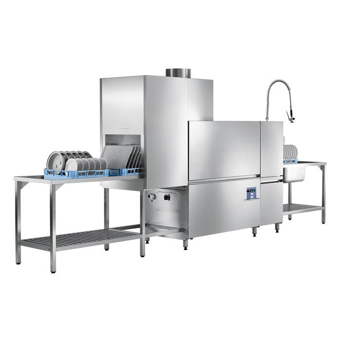 Öztiryakiler HOBART KONVEYÖRLÜ BULAŞIK YIKAMA MAKINASI CS-E-A 2500 T/SAAT – ÖN YIKAMA-KURUTMA DAHİL (9710.0CSAE.00)