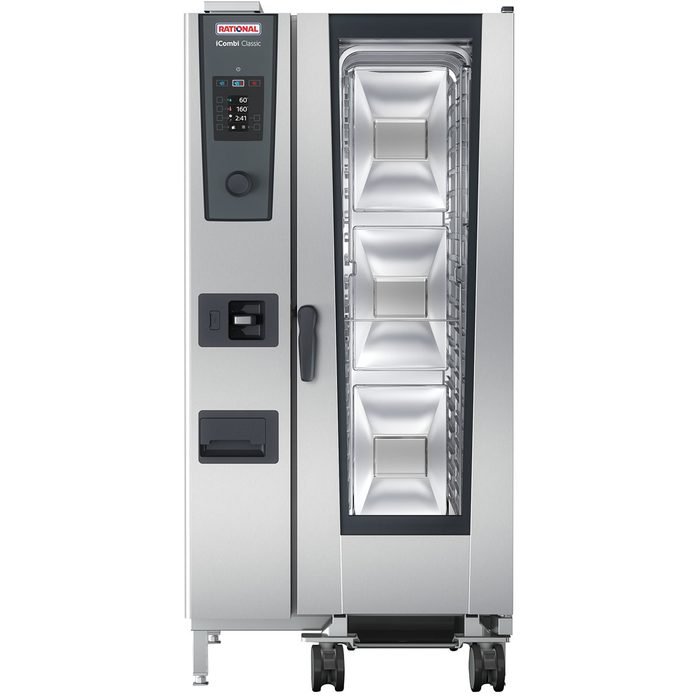 Öztiryakiler RATIONAL BUHAR KONVEKSİYONLU ELEKTRİKLİ FIRIN 20*1/1 GN İcombi Classic (9890.ICCLS20.1E)