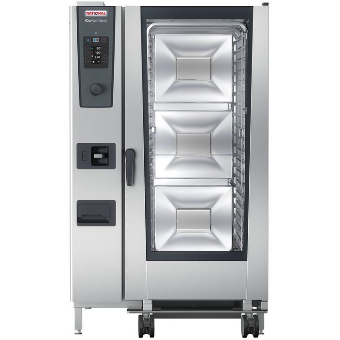 Öztiryakiler RATIONAL BUHAR KONVEKSİYONLU ELEKTRİKLİ FIRIN 20*2/1 GN İcombi Classic (9890.ICCLS20.2E)