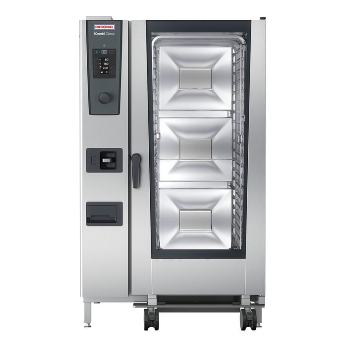 Öztiryakiler RATIONAL BUHAR KONVEKSİYONLU GAZLI FIRIN 20*2/1 GN İcombi Classic (9890.ICCLS20.2G)