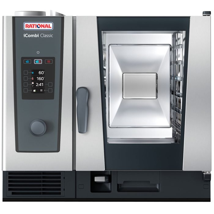 Öztiryakiler RATIONAL BUHAR KONVEKSİYONLU ELEKTRİKLİ FIRIN 6*1/1 GN İcombi Classic (9890.ICCLS61.E0)