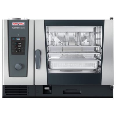 Öztiryakiler RATIONAL BUHAR KONVEKSİYONLU GAZLI FIRIN 6*2/1 GN  İcombi Classic (9890.ICCLS62.G0)