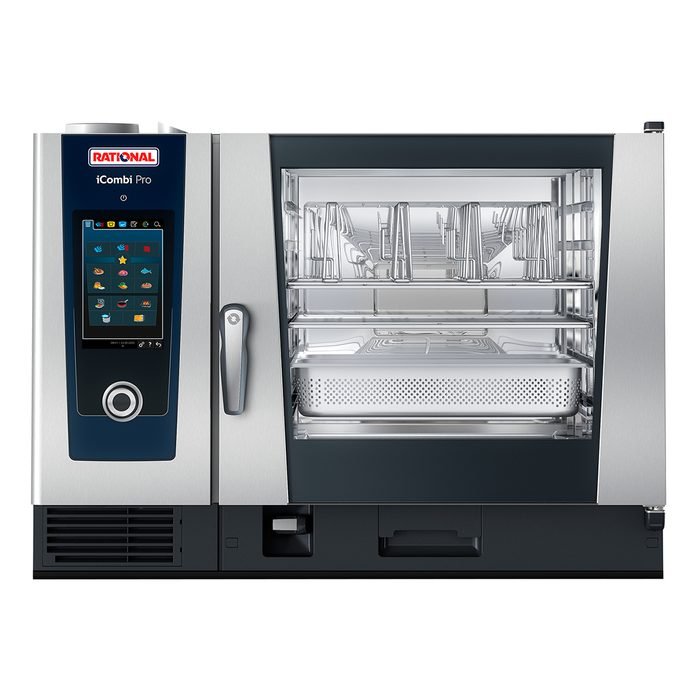 Öztiryakiler RATIONAL GAZLI FIRIN 6*2/1 GN İcombi Pro (9890.ICPRO62.G0)