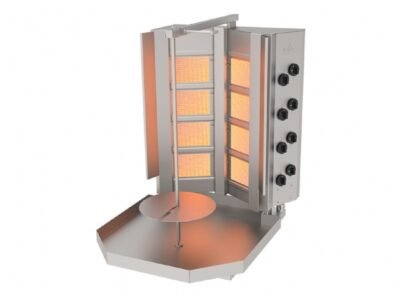Atalay, DÖNER OCAĞI V TİPİ 8 RADYANLI SABİT NG., 760x900x1040 mm., ADG-8 S