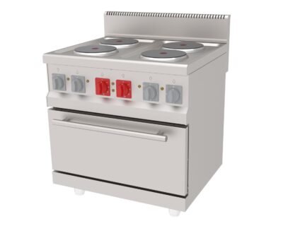 Atalay, KUZİNE 4 PLATE 800x700x850 mm. ELK., AEK-870