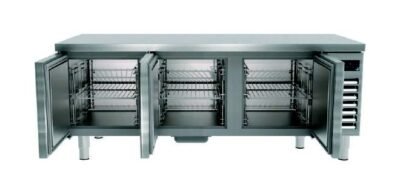 Yüksel, CİHAZ ALTI KISA ÜÇ KAPILI -2/ +8 °C 160x70x60 cm AISI 304, CAK-3N70