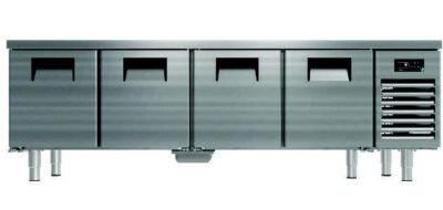 Yüksel, CİHAZ ALTI KISA DÖRT KAPILI -2/ +8 °C 220x60x60 cm AISI 304, CAK-4N60