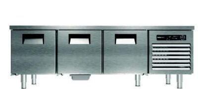 Yüksel, MONOBLOCK CİHAZ ALTI ÜÇ KAPILI -10/ -20 °C 176,5x70x60 cm AISI 304, CAM-3D70