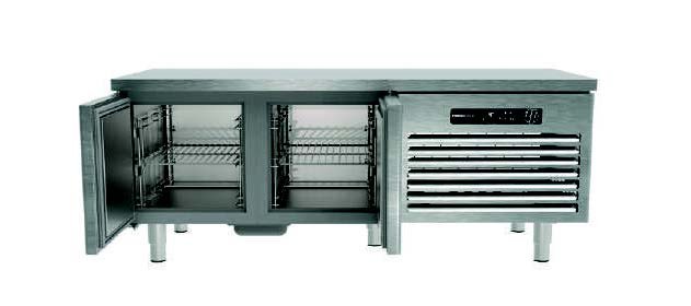 Yüksel, CİHAZ ALTI UZUN İKİ KAPILI -2/ +8 °C 160x70x60 cm AISI 304, CAU-2N70