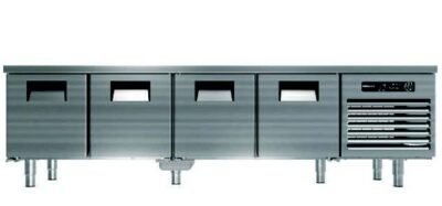 Yüksel, CİHAZ ALTI UZUN DÖRT KAPILI -10/ -20 °C 240x70x60 cm AISI 304, CAU-4D70