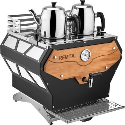 Remta, 2 Demlikli Pro Çay Makinesi Şamandıralı 21,5 Lt., DE22