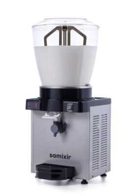 Samixir 22 L Panorami̇k Köpüklü Ayran Di̇spenseri̇ Di̇ji̇tal INOX-R134A-50HZ (KAM22.DI)