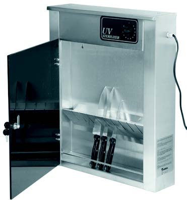 INOX 304 UV STERİL DOLAP / 10 BIÇAKLI
