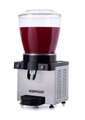 Samixir 22 L Panorami̇k Kariştiricili Soğuk İçecek Di̇spenseri̇ Analog INOX-R134A-50HZ (M22.AI)
