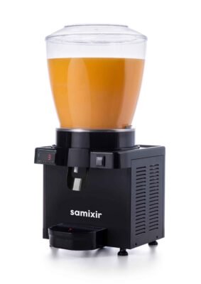Samixir 22 L Panorami̇k Kariştiricili Soğuk İçecek Di̇spenseri̇ Di̇ji̇tal SİYAH-R134A-50HZ (M22.DB)