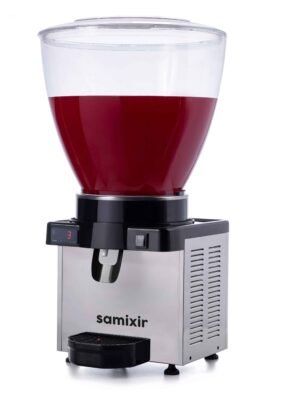 Samixir 40 L Panorami̇k Kariştiricili Soğuk İçecek Di̇spenseri̇ Di̇ji̇tal INOX-R134A-50HZ (M40.DI)