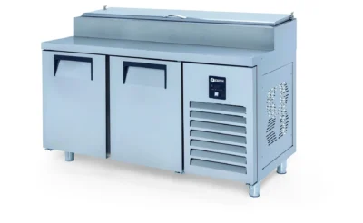 Iceinox PTS-L 330 Make Up Kısa Model GN Yüksek Buzdolabı 2 Kapı, 150x70x85/103 cm, 304