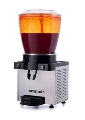 Samixir 22 L Panorami̇k Fi̇ski̇yeli̇ Soğuk İçecek Di̇spenser Analog INOX-R134A-50HZ (S22.AI)
