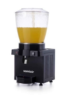 Samixir 22 L Panorami̇k Fi̇ski̇yeli̇ Soğuk İçecek Di̇spenser Di̇ji̇tal SİYAH-R134A-50HZ (S22.DB)