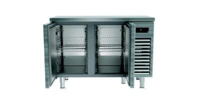 Yüksel, TEZGAH TİP KISA İKİ KAPILI -2/ +8 °C 120x60x85 cm AISI 304, TTK-2N60