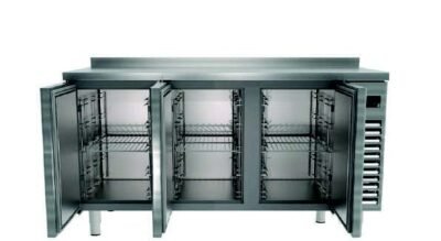 Yüksel, TEZGAH TİP KISA ÜÇ KAPILI -2/ +8 °C 160x60x85 cm AISI 304, TTK-3N60