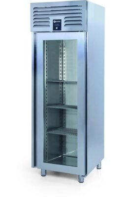 Iceinox VTS 520 CR VG Dik Tip Snack Buzdolabı, 1 Cam Kapılı, 70x77x210 cm, 430