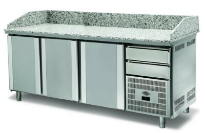 Empero Granit Tablalı Buzdolabı 3 Kapılı, EMP.210.80.01