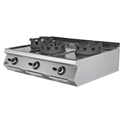 Empero Gazlı Wok Ocağı 3 Brulörlü, EMP.PLS.7WK030-LPG