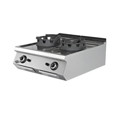Empero Gazlı Wok Ocağı 2 Brulörlü, EMP.PLS.9WK020-LPG