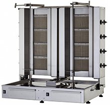 Kayalar, Döner Ocağı Gaz Alt Motorlu İkiz 4+4 Rad Klg-224t, 99050110351