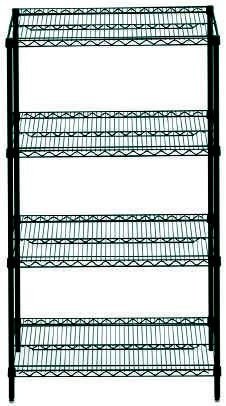 Yüksel, 4 KATLI RAF ANTİBAKTERİYEL BOYALI 53x137x183 cm, 4K-ANTBY-53x137x183