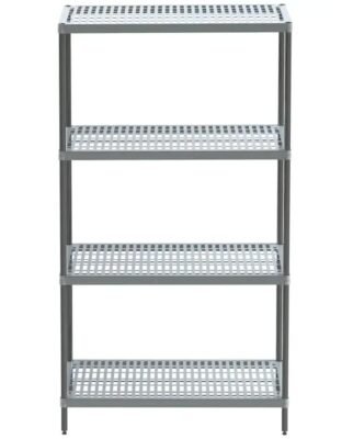 Yüksel, 4 KATLI RAF BOYALI PLASTİK 53x152x183 cm, 4K-BYLP-53x152x183